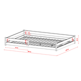 Vloerbed Fin - Naturel - Direct Leverbaar!