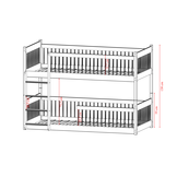 Stapelbed Bram - Taupe - Direct Leverbaar!