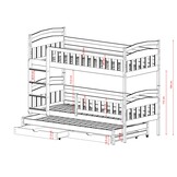 Stapelbed Bas - Groen - Direct Leverbaar!
