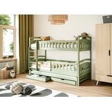 Stapelbed Bas - Groen - Direct Leverbaar!