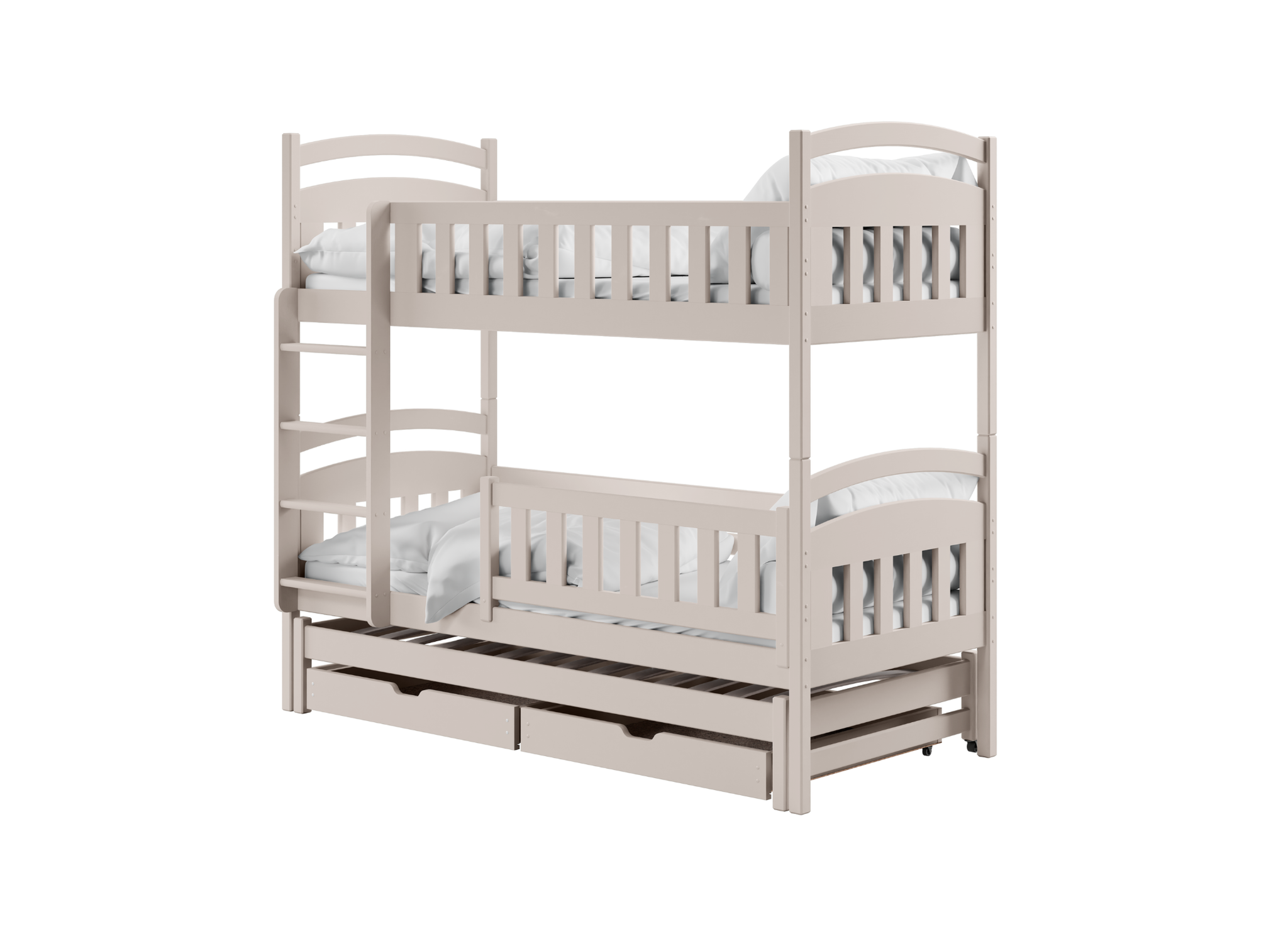 Stapelbed Bas - Taupe - Direct Leverbaar!