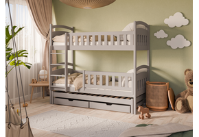 Stapelbed Bas - Taupe - Direct Leverbaar!