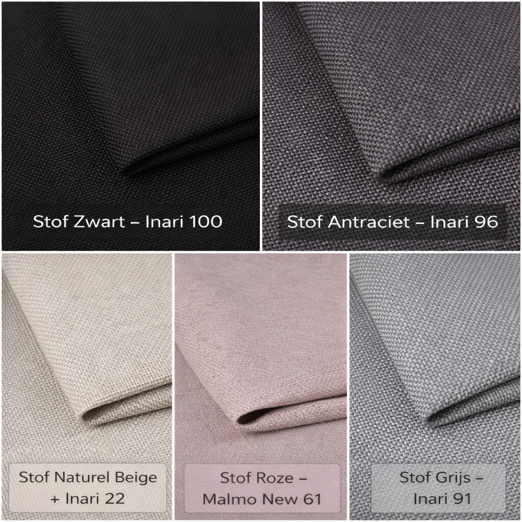 U-Bank Kos - Universeel - Slaapbank met opbergruimte - Zitcomfort Stevig