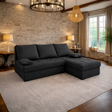 Hoekbank Rio - Slaapbank met opbergruimte - Zitcomfort Stevig