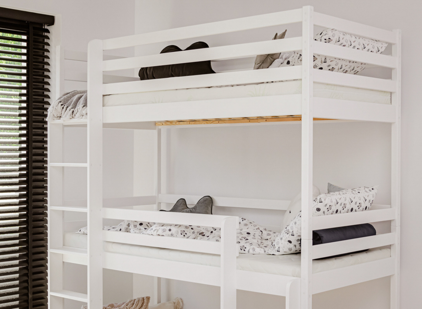 Stapelbed Teun - 3-persoons - Leverbaar in 10 kleuren!