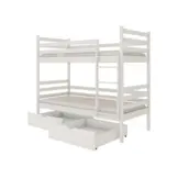 Stapelbed met Lade Nino - 2-persoons - Kinderbed - Leverbaar in 10 kleuren!