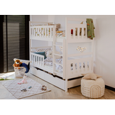 Stapelbed met Lade Mira - 2-persoons - Kinderbed - Leverbaar in 10 kleuren!