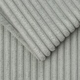 Hoogslaper met Slaapbank Sophie - Ribstof Grijs - 90 x 200/ 140  x 200 - Leverbaar in 10 kleuren!