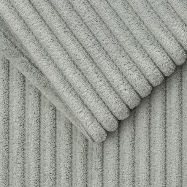 Hoogslaper met Slaapbank Sophie - Ribstof Grijs - 90 x 200/ 140  x 200 - Leverbaar in 10 kleuren!