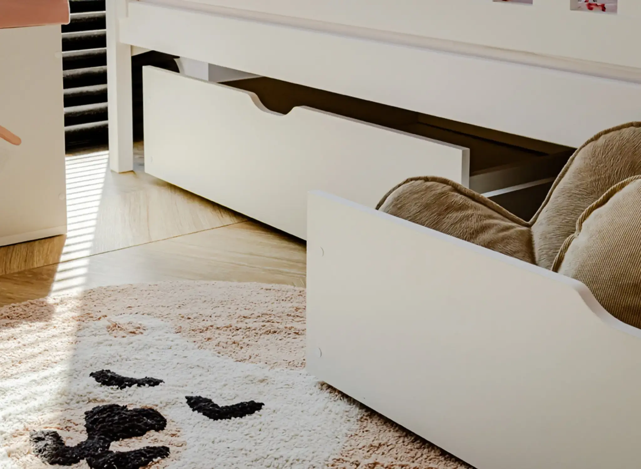 Kajuitbed met lade Gino - Kinderbed - Leverbaar in 10 kleuren!