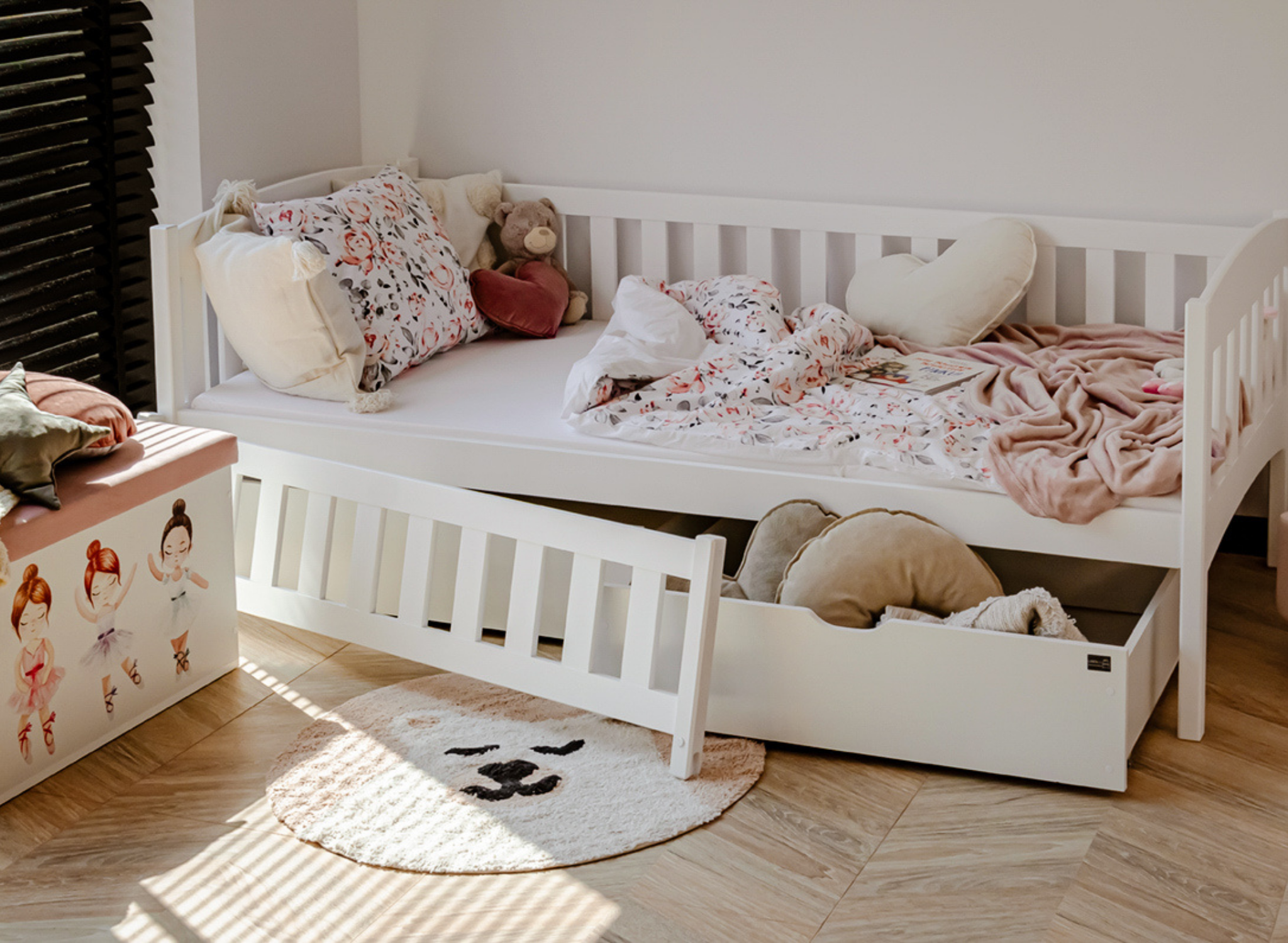 Kajuitbed met lade Gino - Kinderbed - Leverbaar in 10 kleuren!