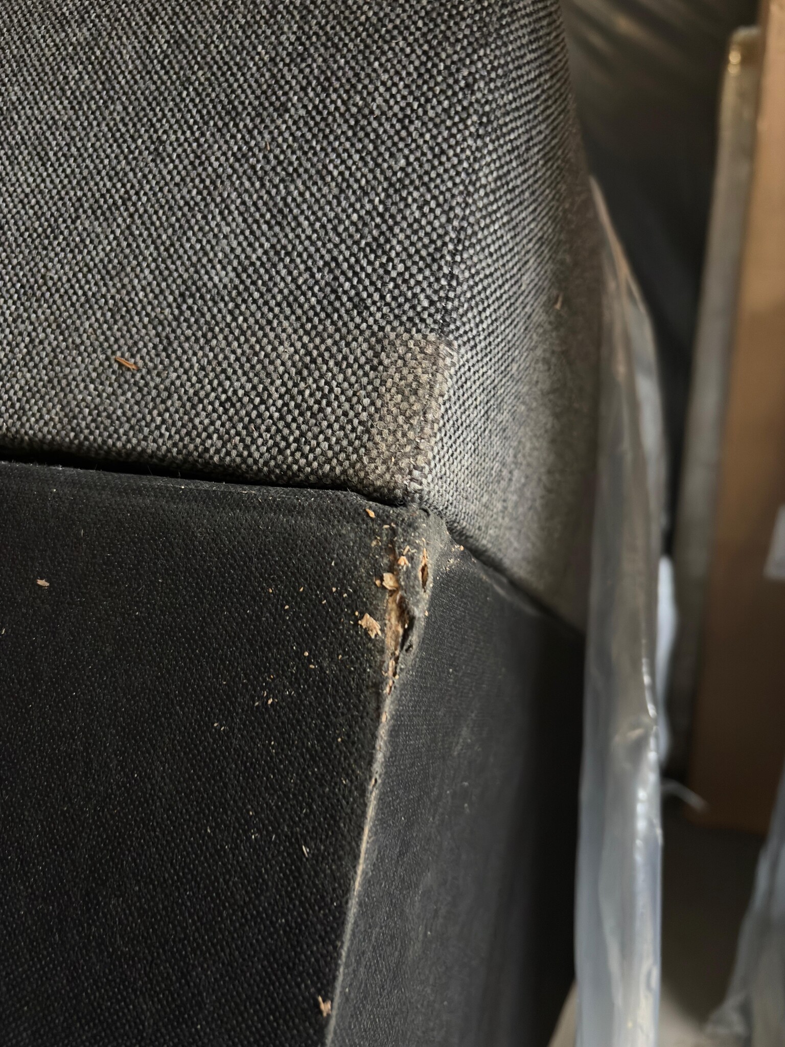 2dekans Opberg Boxspring Levi 140 x 200 Antraciet - (Stofschade - Niet in originele verpakking - Kans op schade)