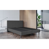 OP=OP Boxspring Zonder Matras Bonnie | 160 x 210 Antraciet