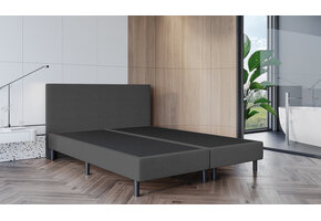 OP=OP Boxspring Zonder Matras Bonnie | 160 x 210 Antraciet