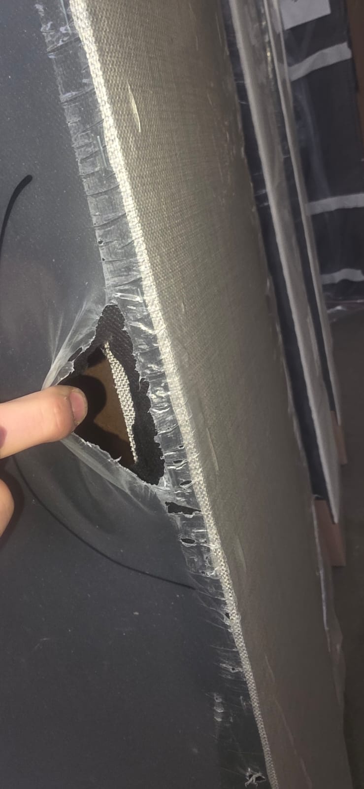 2dekans Harde Box Zonder Matras 90 x 200 Grijs - (Stofschade)