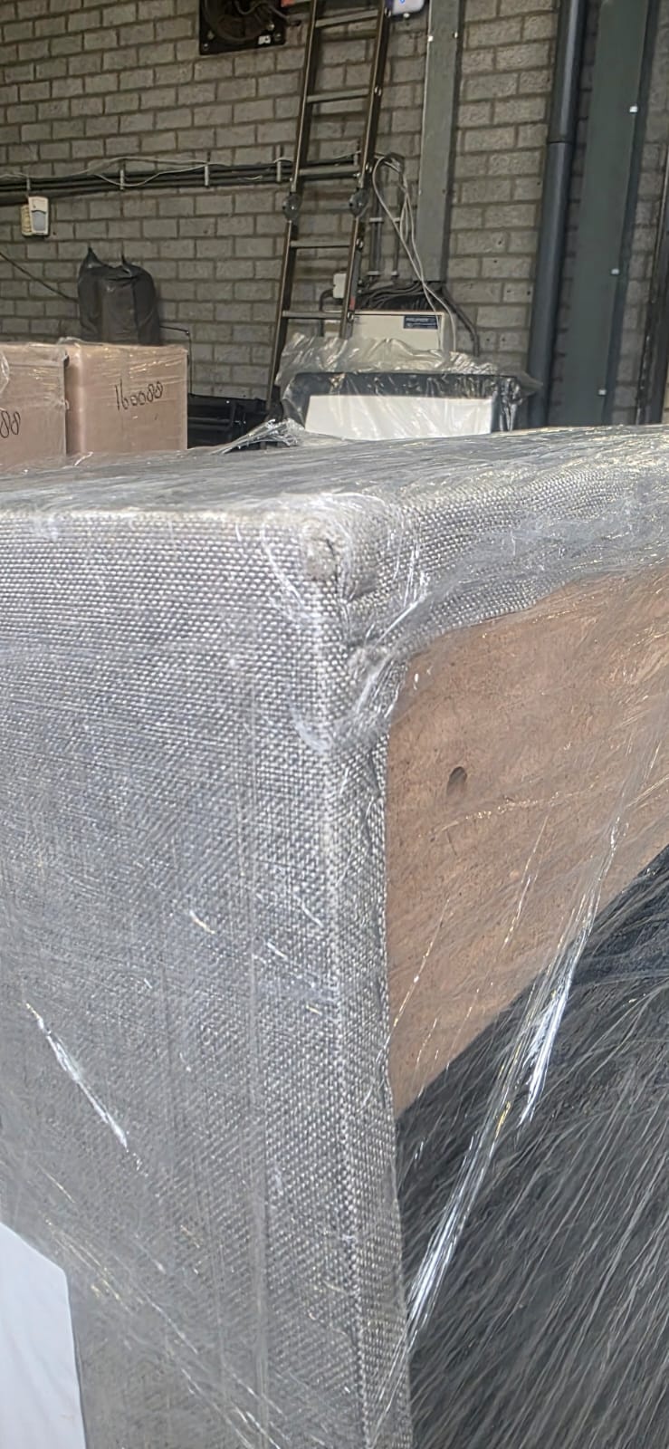 2dekans Elektrische Boxspring King | 180 x 200 Grijs (Schade + Niet in originele verpakking)