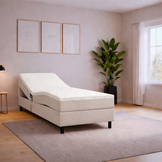 2dekans Elektrische Box Basic 90 x 200 Beige - (Stofschade - Niet in originele verpakking - Kans op schade)