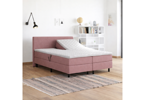 ACTIEDEAL Elektrische Boxspring Chicago | 140 x 200 Roze