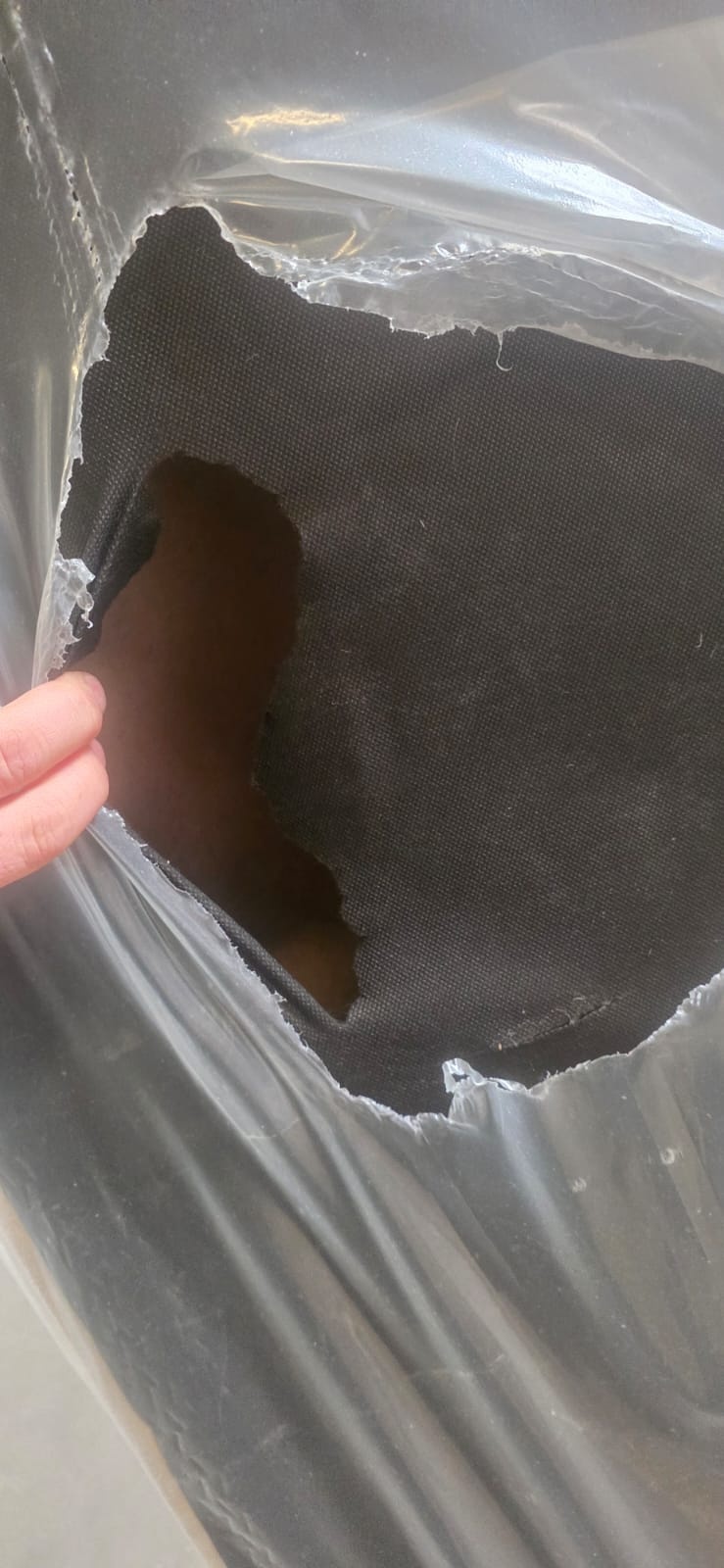 2dekans Vaste Boxspring Box Zonder Matras 90 x 200 Beige - (Stofschade Achterkant)