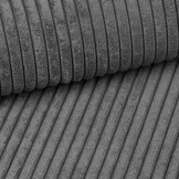 2dekans Hoekbank Karlo Ribstof Antraciet - Universeel - Slaapbank met opbergruimte [Niet in originele verpakking - Kans op schade]