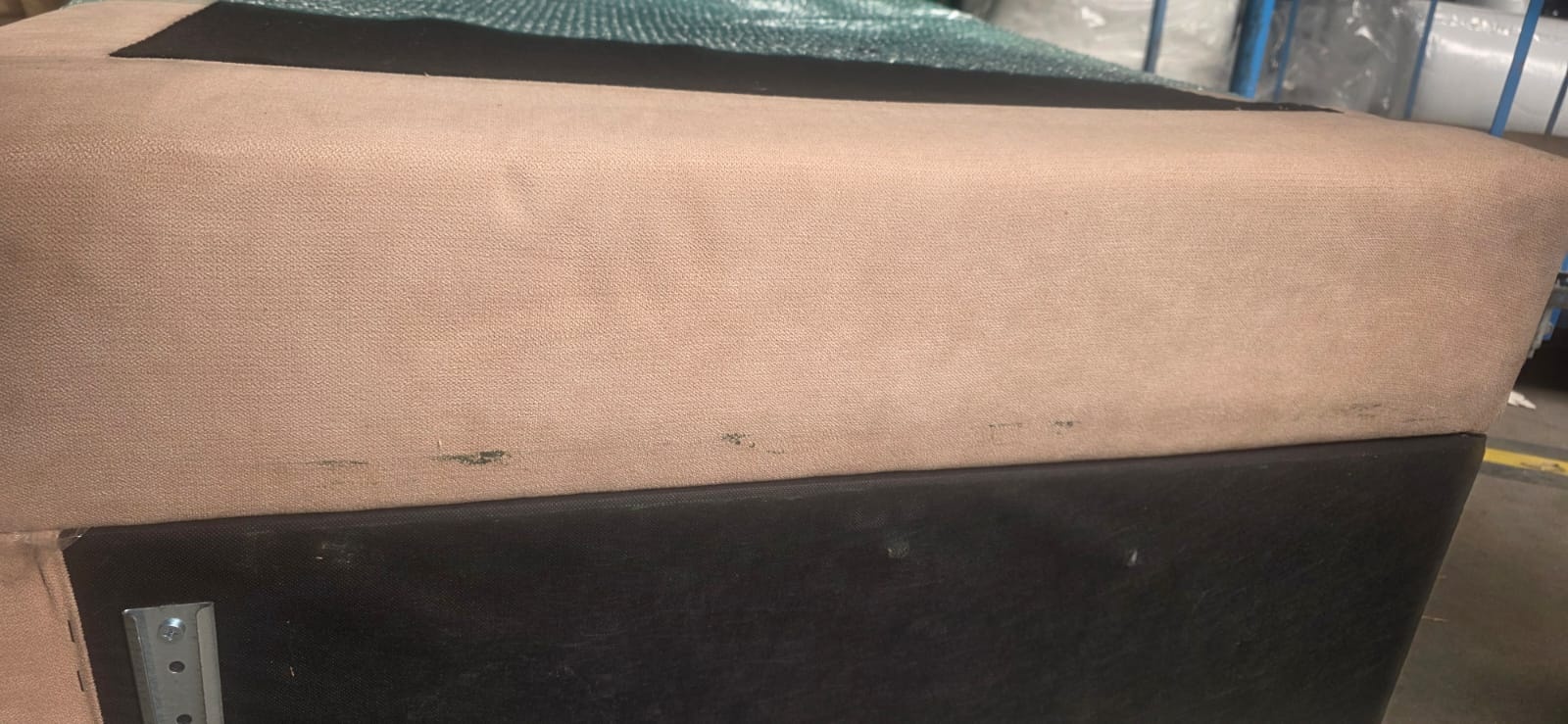 2dekans Opberg Box Rechts - 90 x 200 Beige - incl. Matras - 1 geleider zijkant  (Stofschade- Niet in originele verpakking - Kans op schade)