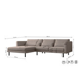 L-Hoekbank Dakota | Moderne comfort Hoekbank
