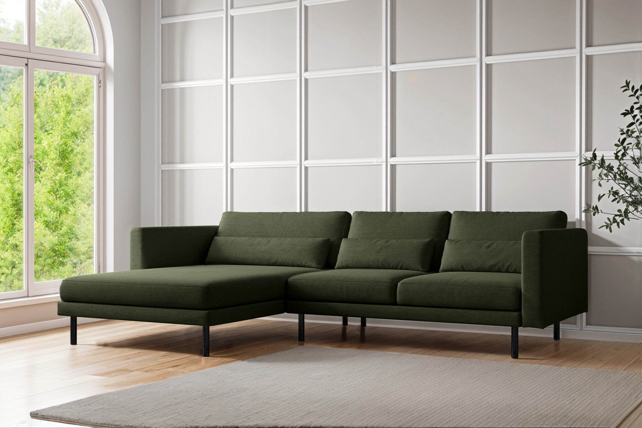 L-Hoekbank Dakota | Moderne comfort Hoekbank