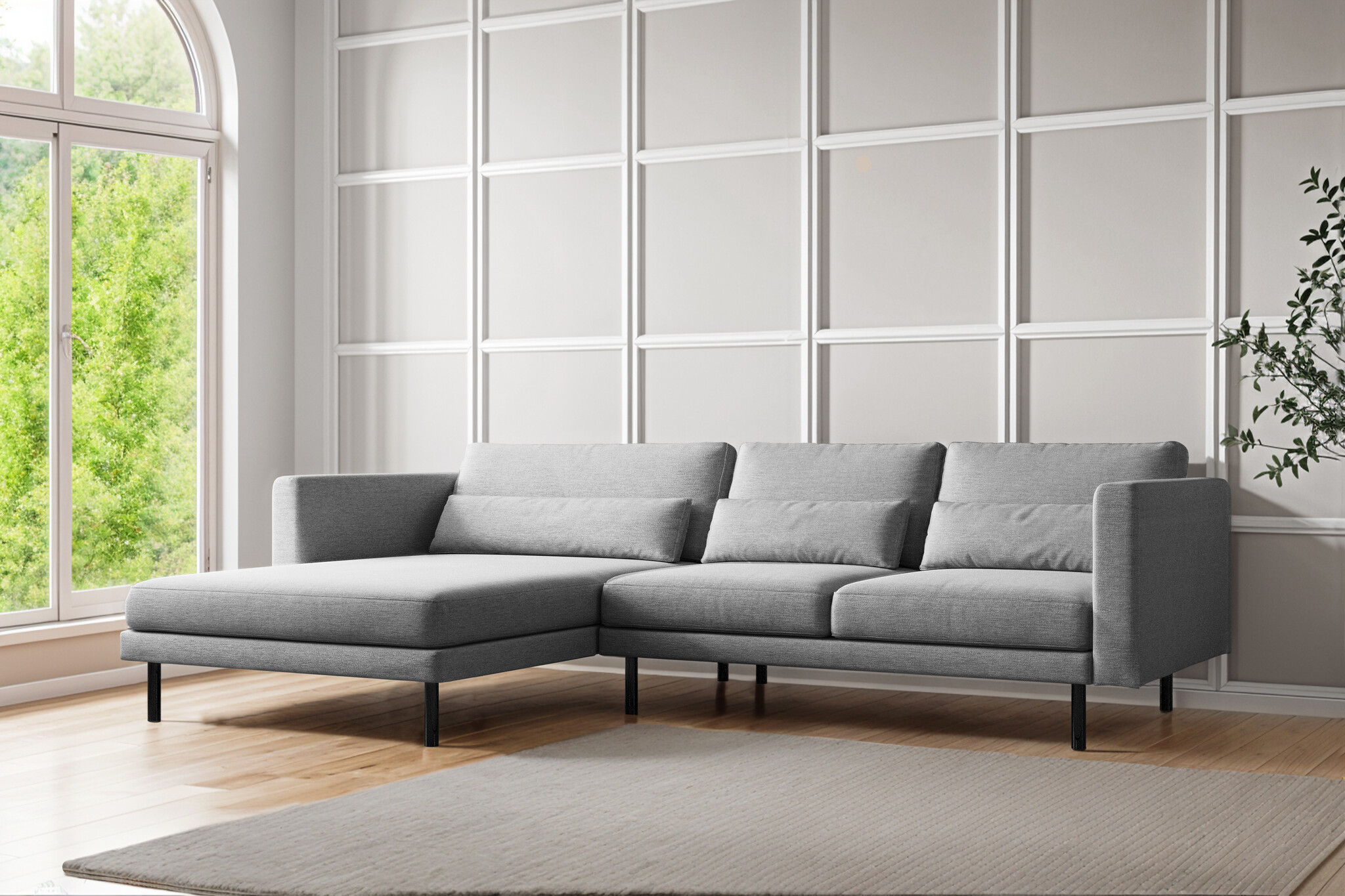 L-Hoekbank Dakota | Moderne comfort Hoekbank