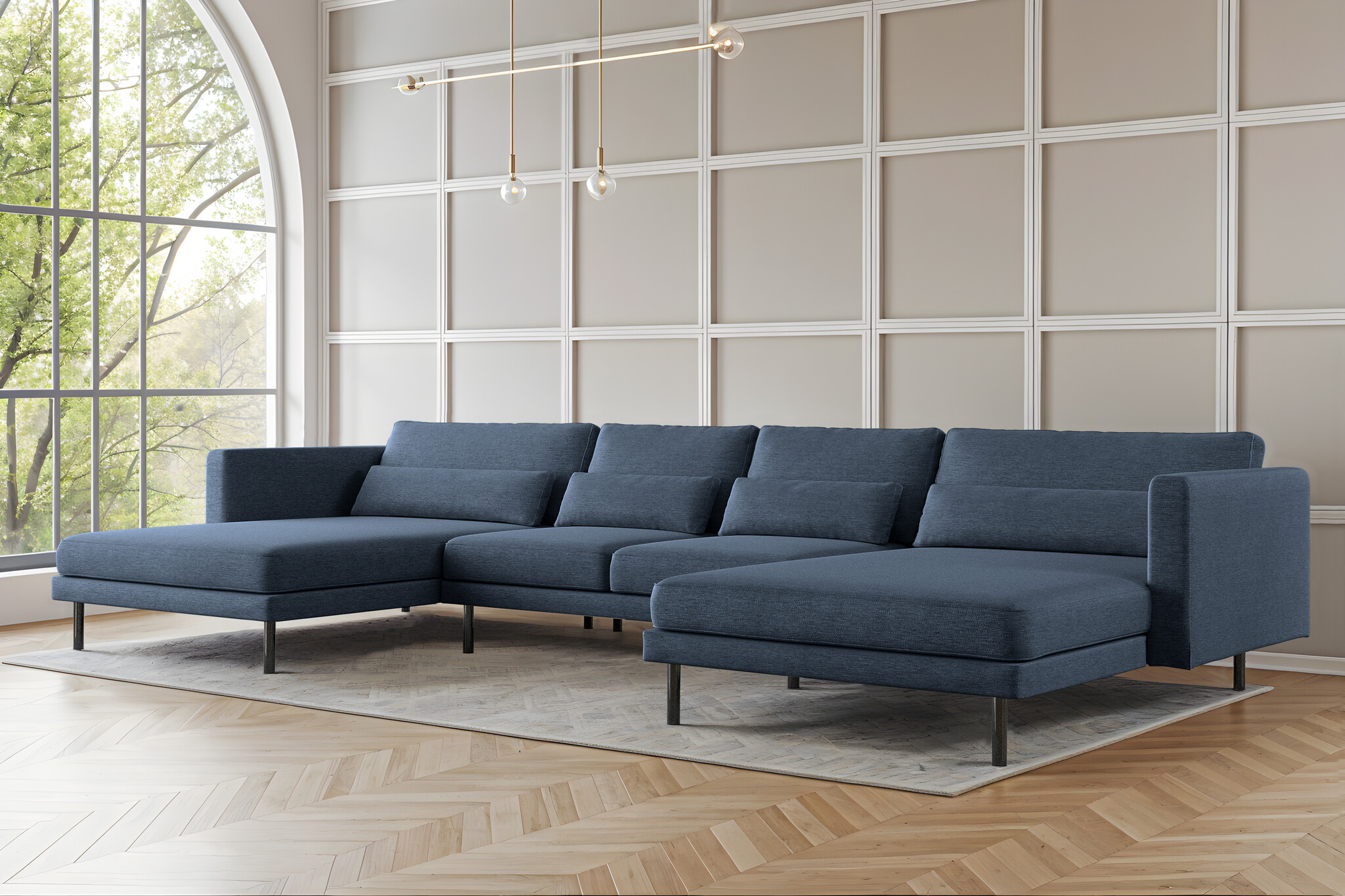 U-bank Dakota |Ruime U-opstelling met Comfortabele zit