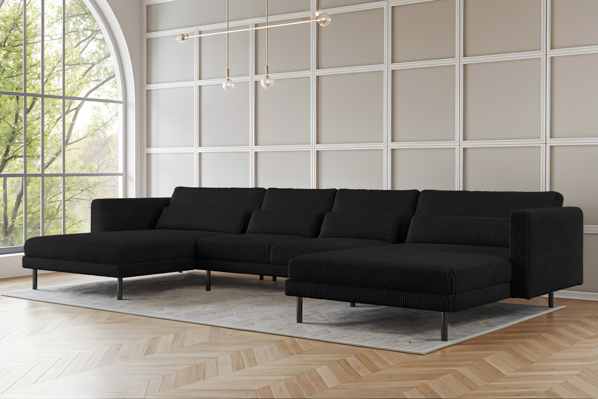 U-bank Dakota |Ruime U-opstelling met Comfortabele zit