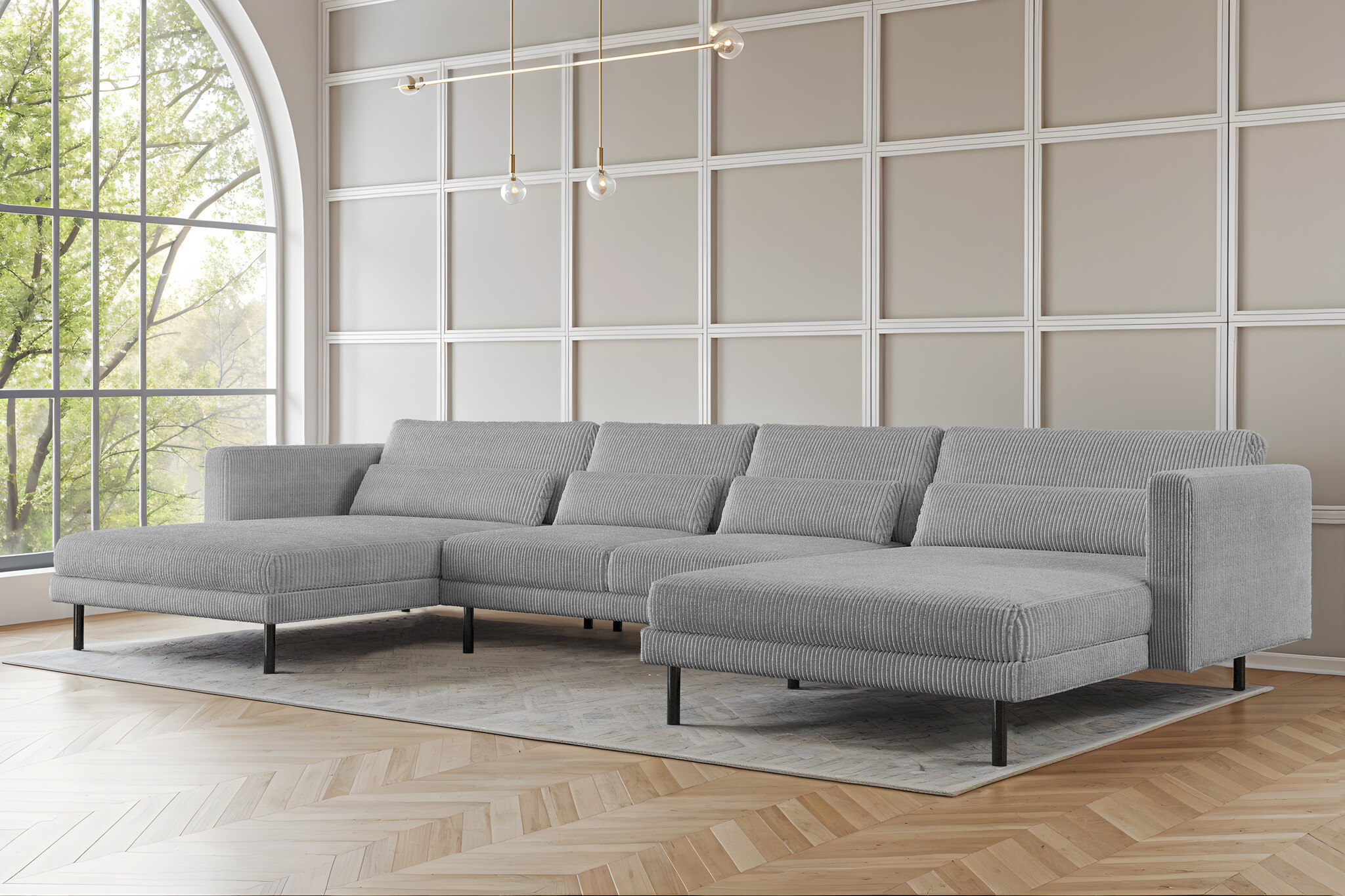U-bank Dakota |Ruime U-opstelling met Comfortabele zit