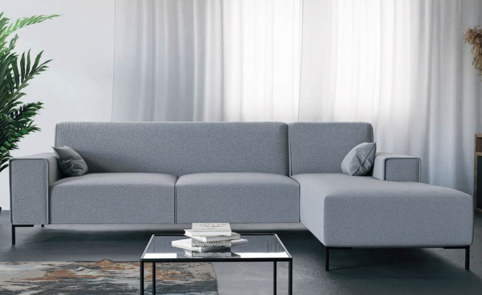 ACTIEDEAL Hoekbank Jakarta Velvet Antraciet
