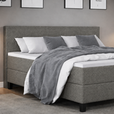 OP=OP Boxspring 200 x 200 - Taupe | Chicago