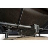 OP=OP Elektrische Boxspring 200 x 200 - Zwart | King Delux