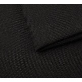 ACTIEDEAL Boxspring 160 x 220 - Stof Zwart | Hoofdbord Glad
