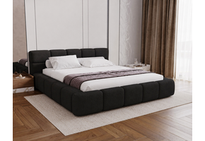 OP=OP Opberg Bed 160 x 200 - Zwart | Coco