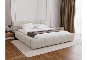 OP=OP Opberg Bed 160 x 200 - Teddy Creme | Coco