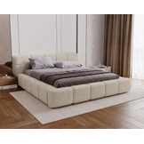 OP=OP Opberg Bed 180 x 200 - Teddy Creme | Coco