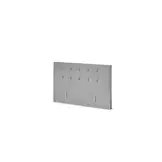 2dekans Boxspring 160 x 200 Zwart + GRATIS Topmatras | Hoofdbord Bloss + Matrasspiegels licht bevuild