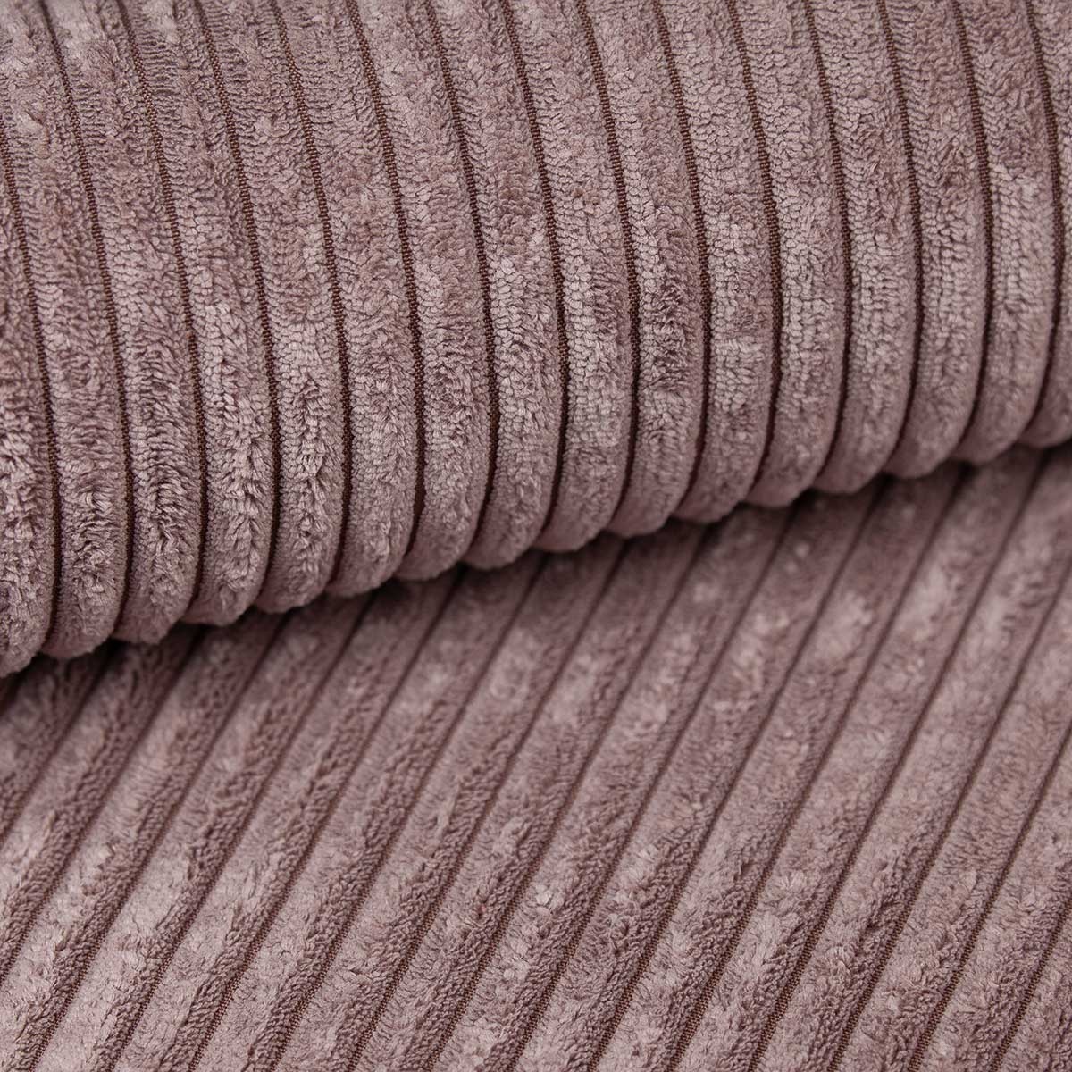 2dekans Opberg Slaapbank Ribstof Roze Karlo | Loungekussens ontbreken + Loungegedeelte kleurverschil - Copy