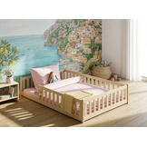 OP=OP Vloerbed 140 x 200 Naturel | Owen