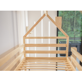 2dekans Stapelbed met Glijbaan 80 x 180 Naturel + GRATIS matrassen | Pleun | Schade onbekend