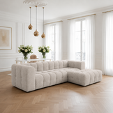 OP=OP Loungebank Belfast - Rechts - Beige Naturel