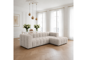OP=OP Loungebank Belfast - Rechts - Beige Naturel