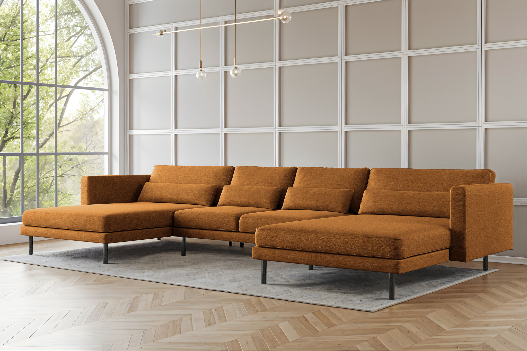 U-bank Dakota |Ruime U-opstelling met Comfortabele zit
