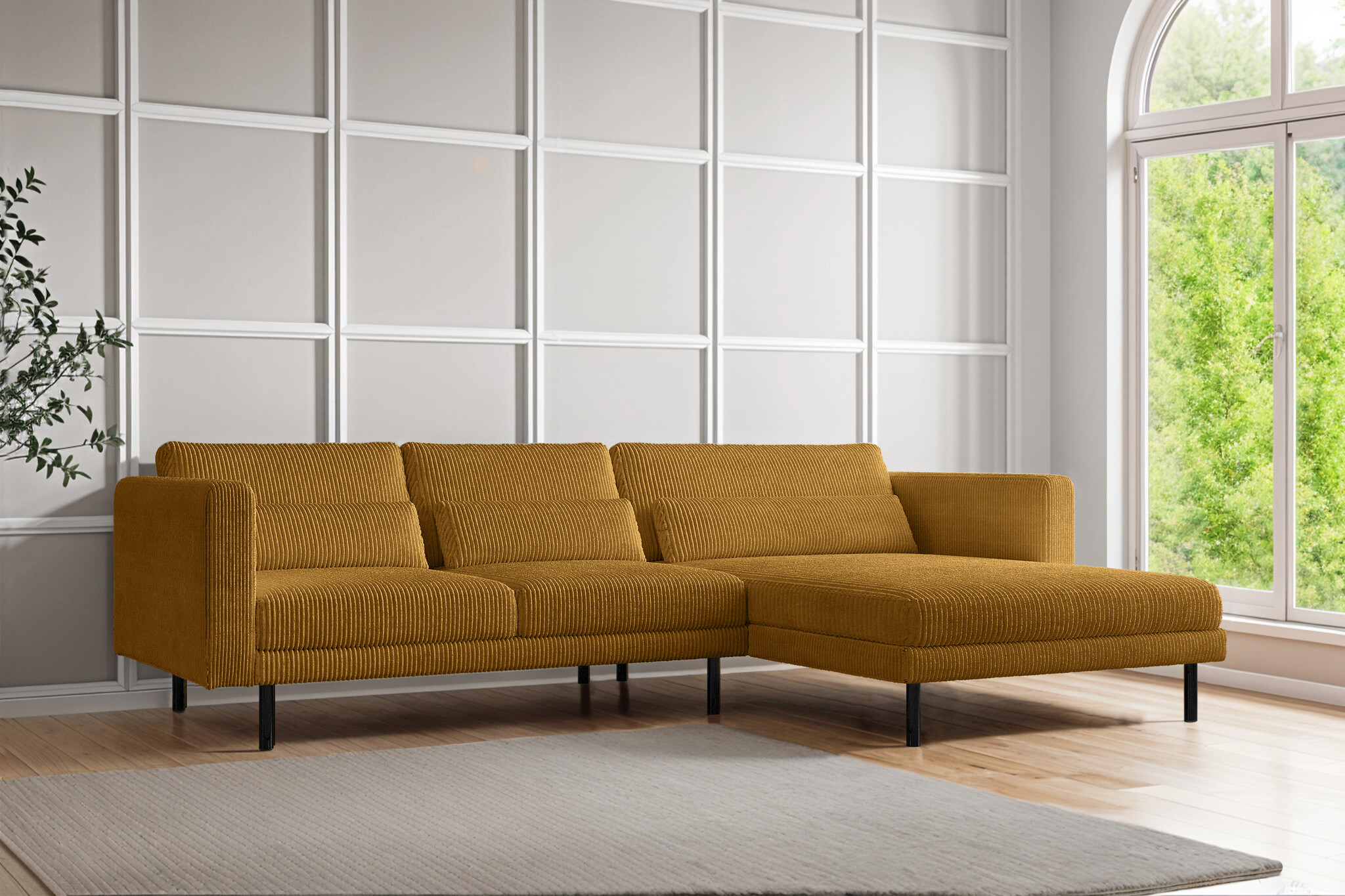 L-Hoekbank Dakota | Moderne comfort Hoekbank
