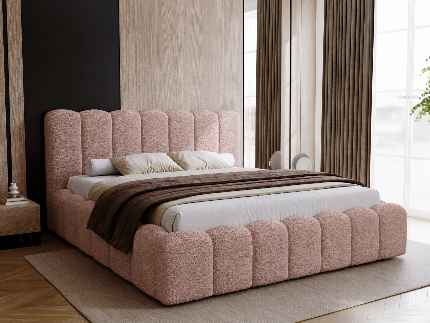 ACTIE Opbergbed 160 x 200 - Teddy Roze | Zonder Matras