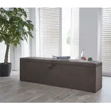 ACTIEDEAL Opbergboxspring 200 x 220 - Teddy Beige | GRATIS TOPPER - Hoofdbord Esmee + 40 cm hoge Opslagruimte + 2x hocker 3 lades + dekenkist + Stevige Pocketmatrassen 1000M