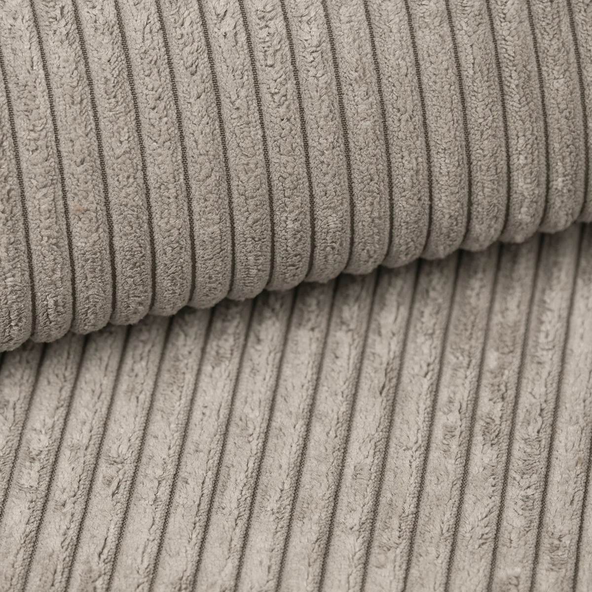 RETOURDEAL Hoekbank Ribstof Beige + Taupe - Slaapbank met opbergruimte - Karlo - Niet in originele verpakking - Verschillende kleuren