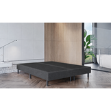 ACTIEDEAL Boxspring boxen 180 x 220 - Stof Antraciet | Harde boxen 20 cm